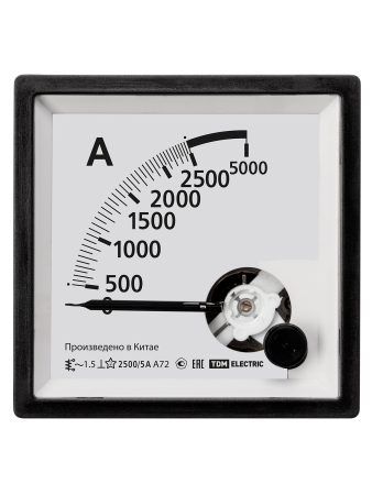 Амперметр А72  2500А/5А-1,5 TDM