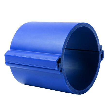 Труба гладкая ПНД разборная d160мм 750Н син. (дл.3м) PROxima EKF tr-hdpe-160-750-blue