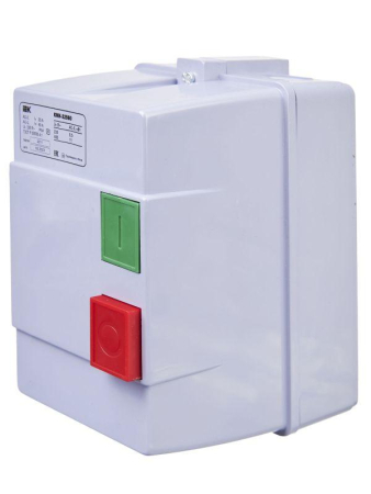 Контактор КМИ-22560 25А 220В/АС3 IP54 IEK KKM26-025-220-00