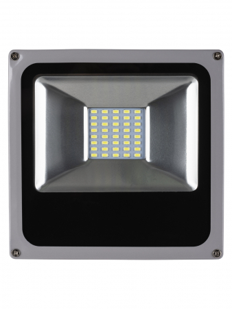Прожектор светодиодный СДО20-2-Н 20 Вт, 6500 К, серый
