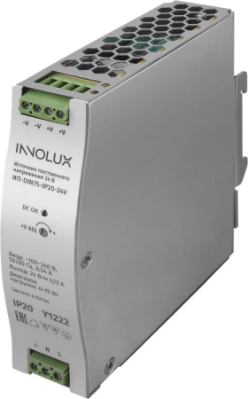 Драйвер для светодиодной ленты 97 440 ИП-DIN75-IP20-24V INNOLUX 97440