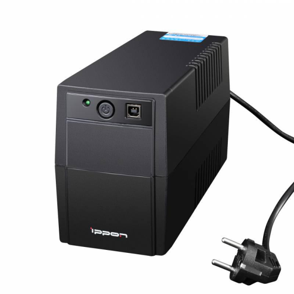 Источник бесперебойного питания Back Basic 1050 Euro 600Вт 1050В.А черн. IPPON 403409