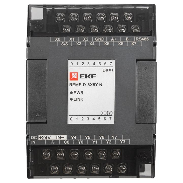 Модуль дискретного в/в REMF 8/8 N PRO-Logic EKF REMF-D-8X8Y-N