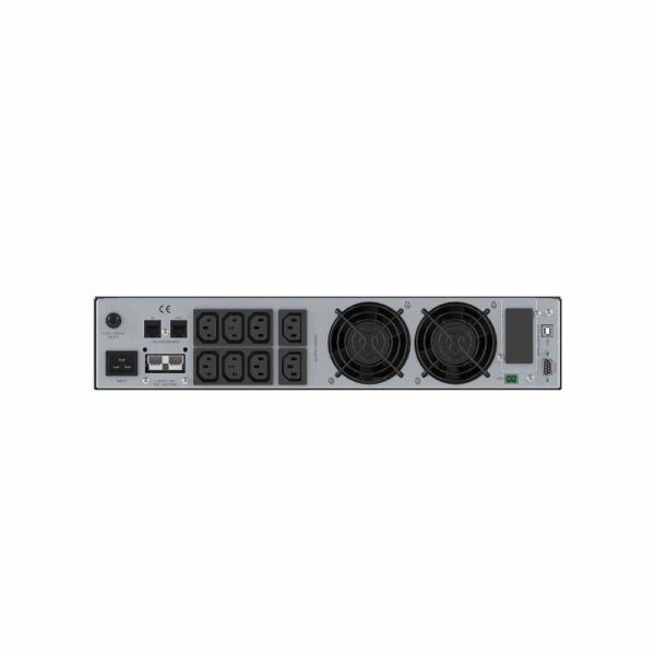 ИБП Онлайн для Small Rackmount 3000 ВА/2700Вт 1/1 8xIEC C13 EPO USB RS-232 Rack 2U без АКБ 9А.ч DKC SMALLR3A0PI