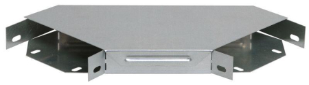 Угол для лотка горизонтальный 90град. 50х35 с кр. IEK CLP1P-035-050-1