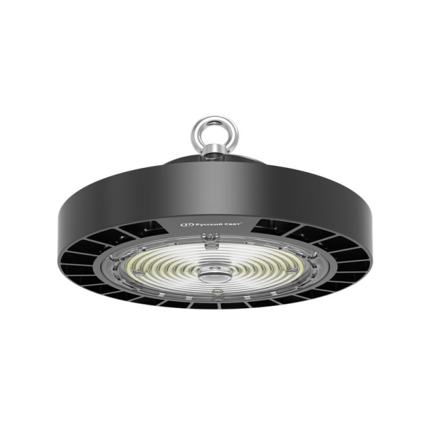 Светильник ДСП IB 11 S 150W VW 840 BK LED Highbay 298х298х112мм 150Вт 4000К IP65 подвес черн. Русский Свет 16091123172