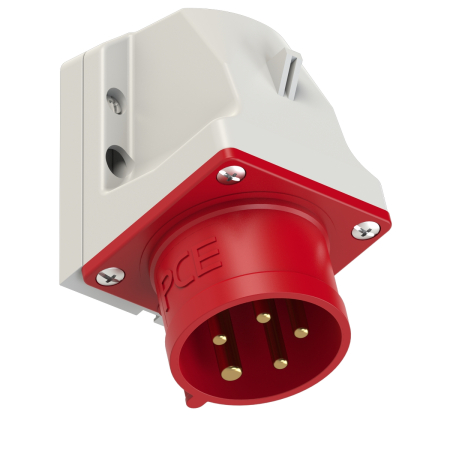 515-6 PCE Вилка настенная 16А/400V/3P+N+E/IP44