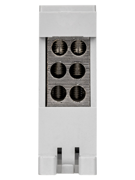 Клемма распределительная на DIN-рейку КР-63 1П 63А (6х10мм²) TDM