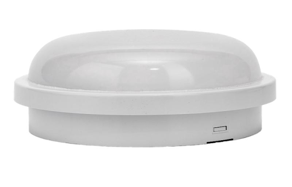 Светильник WP 01 C 13W OP 840 WH D170 LED Bulkhead 167х167х62мм 13Вт 4000К IP65 наклад. бел. Русский Свет 20070123107