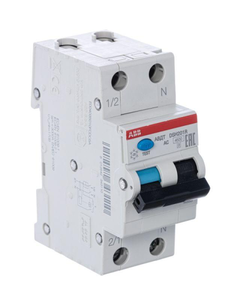 Выключатель автоматический дифференциального тока DSH201R C10 AC30 ABB 2CSR245072R1104