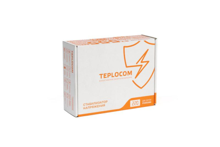 Стабилизатор напряжения TEPLOCOM ST – 222/500-И индикация Бастион 557