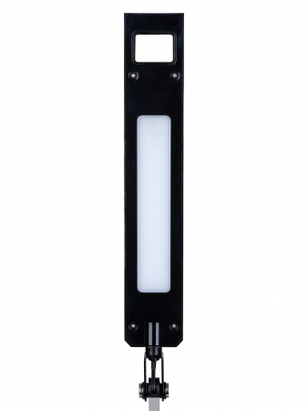 Светильник светодиодный настольный СН-50, 2 колена, диммер, 220 В, 9 Вт, 5000 К, сереб-черн, TDM