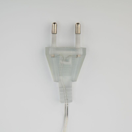 Гирлянда "Айсикл" (бахрома) "Сосульки" 1.5х0.25м LED тепл. бел. провод прозр. Neon-Night 303-067