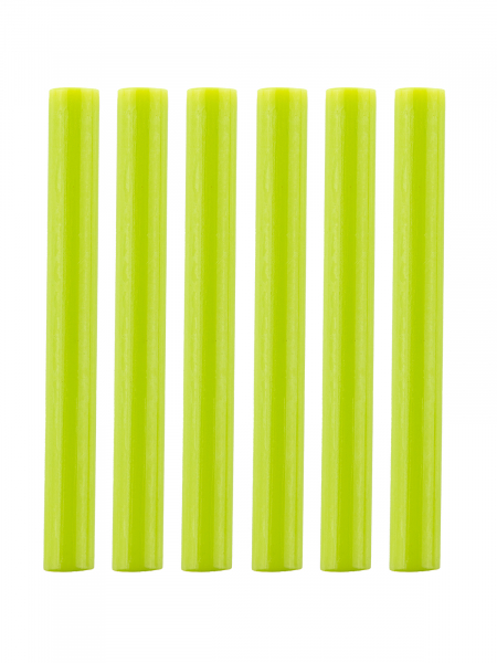 Клеевые стержни универсальные зеленые, 11 мм x 100 мм, 6 шт, "Алмаз" TDM