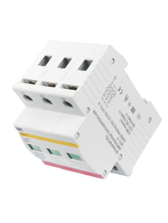 Ограничитель перенапряжения ОПС1-B 3P IEK MOP20-3-B