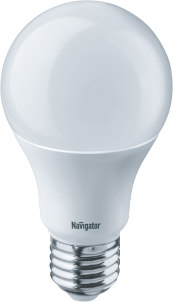 Лампа светодиодная 95 318 NLL-A60-13-230-2.7K-E27-PACK3 NAVIGATOR 95318