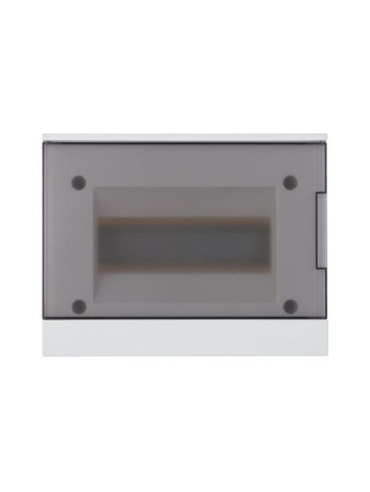 Бокс настенный Basic E 8М сер. прозр. дверь (с клемм) ABB 1SZR004002A2203