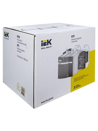 Контактор КТИ-6400 400А 230В/АС3 IEK KKT60-400-230-10
