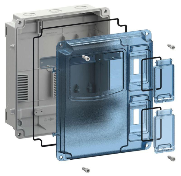 Корпус пластиковый ЩУРн-П 3/6 IP66 PC IEK MSP3-N-06-55