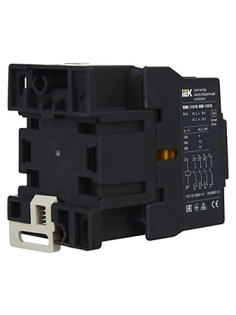 Контактор КМИ-11810 18А 24В/АС3 1НО IEK KKM11-018-024-10