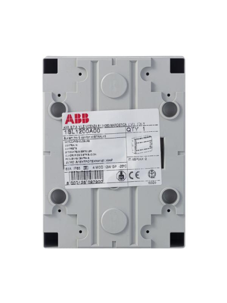 Бокс настенный Mistral65 4М прозр. дверь ABB 1SL1200A00