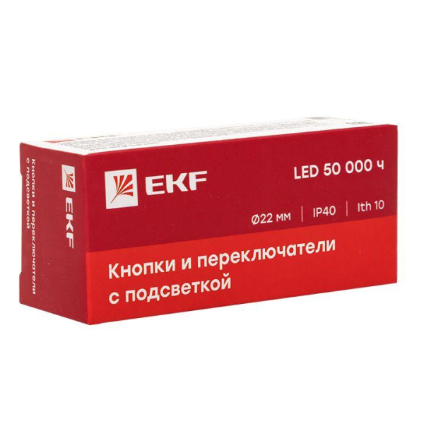Переключатель BD33 3P с син. подстветкой 230В NO PROxima EKF xb2-bk33-b-230