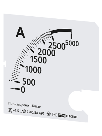 Шкала Ш96 2500/5А-1,5 (для А96 Х/5А) TDM