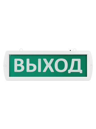 Оповещатель охранно-пожарный световой Топаз-220-РИП-Д "Выход" 220 В, 6ч, IP52 TDM