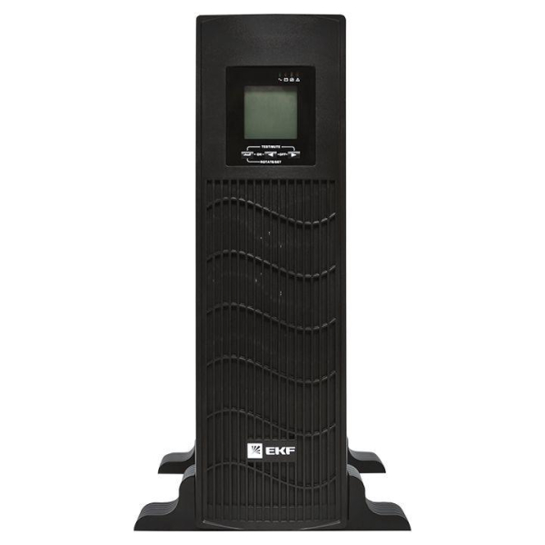 Источник бесперебойного питания линейно-интерактивный E-Power PSW 600 1000В.А для монтажа в стойку с АКБ 2х12В 9А.ч PROxima EKF PSW-615-RTB