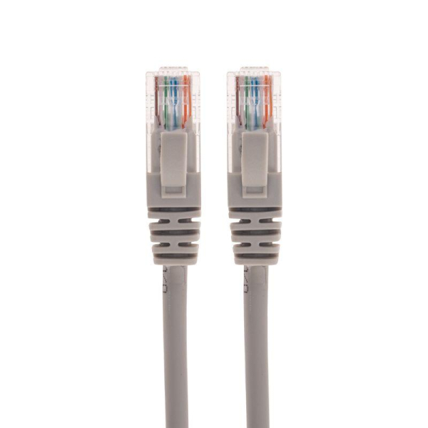 Патч-корд U/UTP CAT 6 RJ45-RJ45 26AWG LSZH сер. 1м Rexant 02-0290-1