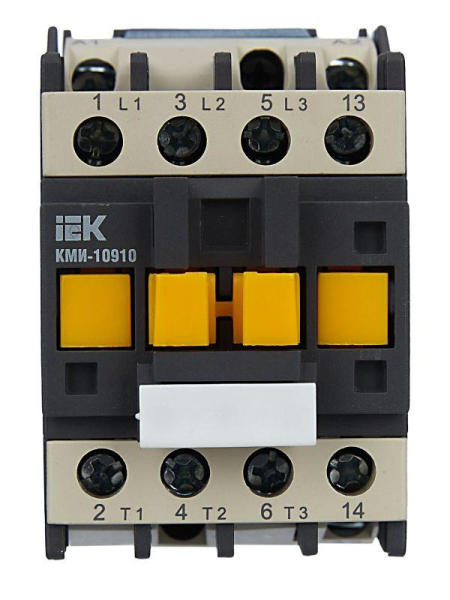 Контактор КМИ-10910 9А 230В/АС3 1НО IEK KKM11-009-230-10