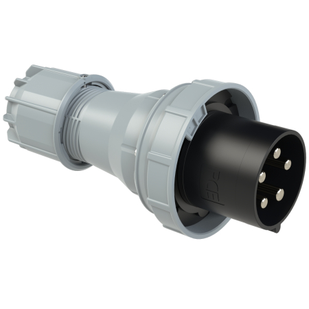 045-7 PCE Вилка кабельная 125А/500V/3P+N+E/IP67