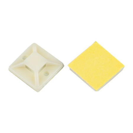 Площадка самоклеящаяся 30х30мм бел. (уп.20шт) PROxima EKF plc-30x30-r
