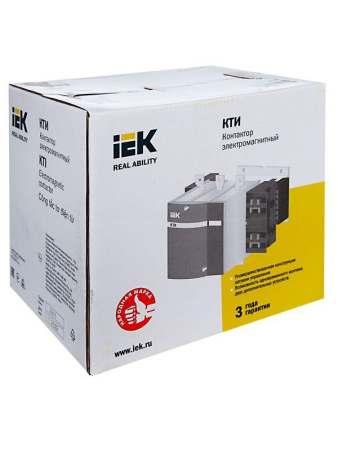 Контактор КТИ-5115 115А 400В/АС3 IEK KKT50-115-400-10