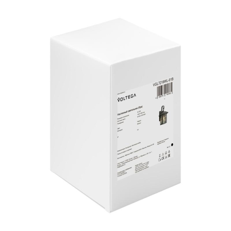 Светильник Saga 1х40Вт E27 IP44 бра настен. Voltega VGL7218WL-01B