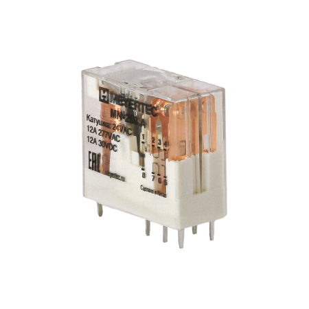 Реле промежуточное MN-203.D 24VDC 2 конт. ОВЕН 142252