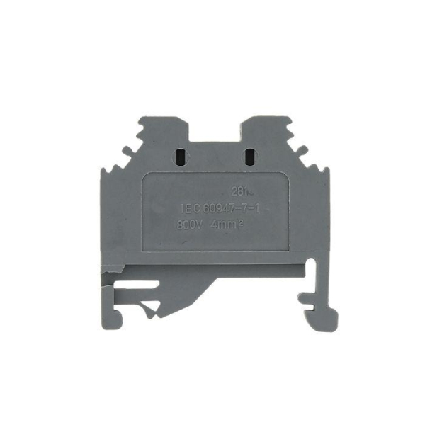 Колодка клеммная JXB-S-2.5 24А пружинная сер. EKF plc-jxb-s-2.5g