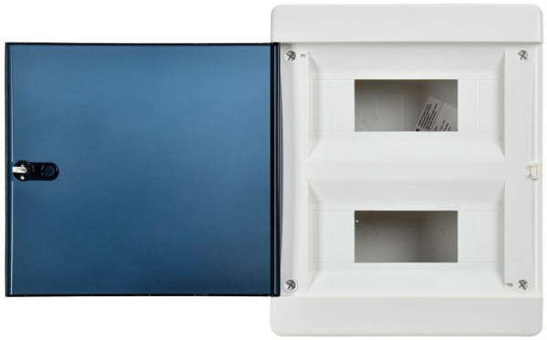 Корпус пластиковый ЩРН-П-18 IP41 черн. прозр. дверь UNION Compact IEK UIC-KP12-N-18-41-K01