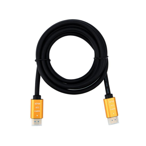 Кабель HDMI - HDMI 2.0 2м Gold Rexant 17-6104