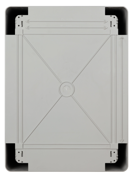 Бокс пластиковый ЩМП-0-4, ABS, IP65, от -45 до +75 °С, навесной, (400x300x210) TDM