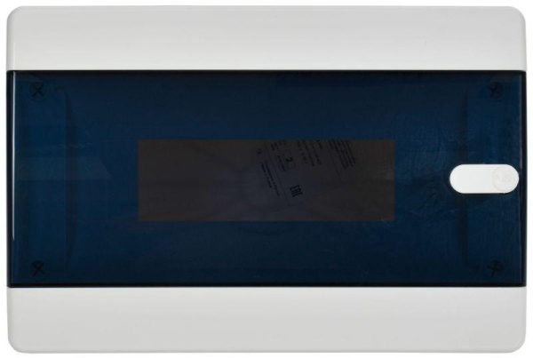 Корпус пластиковый ЩРН-П-12 IP41 черн. прозр. дверь UNION Compact IEK UIC-KP12-N-12-41-K01
