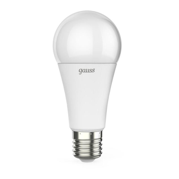 Лампа светодиодная Black 16Вт A60 грушевидная 3000К тепл. бел. E27 1380лм GAUSS 102502116