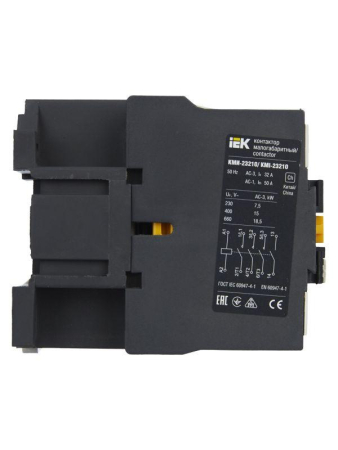Контактор КМИ-23210 32А 230В/АС3 1НО IEK KKM21-032-230-10