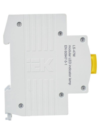 Лампа сигнальная ЛС-47М желт. IEK MLS20-230-K05