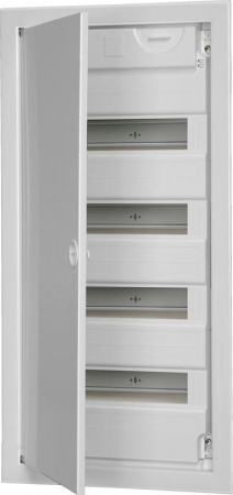 Корпус встраиваемый КМПв-56 Krepta 7 с метал. дверцей пластик. IEK MKP54-V-56-30-01