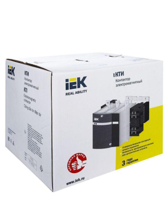 Контактор КТИ-5225 225А 230В/АС3 IEK KKT50-225-230-10