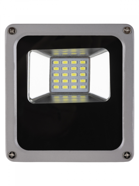 Прожектор светодиодный СДО10-2-Н 10 Вт, 6500 К, серый