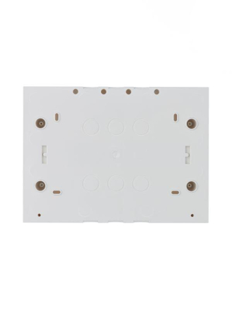 Бокс настенный Basic E 12М сер. прозр. дверь (с клемм) ABB 1SZR004002A2204