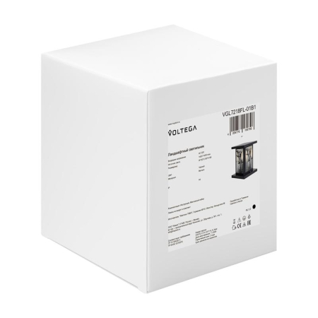 Светильник Saga 1х40Вт E27 IP44 ландшафтный Voltega VGL7218FL-01B1