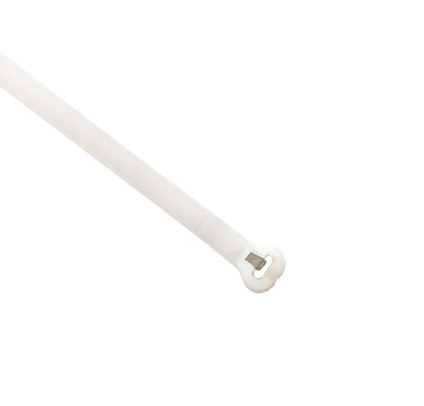 Хомут нейлоновый со стальным зубом (б) 4х200 (уп.100шт) PROxima EKF plc-fl-ctsbw-4x200